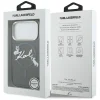 iPhone 17 Pro Max Karl Lagerfeld IML Choupettes Karl Script Logo MagSafe obal čierny thumbnail