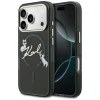 iPhone 17 Pro Max Karl Lagerfeld IML Choupettes Karl Script Logo MagSafe obal čierny thumbnail