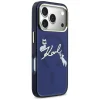 iPhone 17 Pro Etui Karl Lagerfeld IML Choupettes Karl Script Logo MagSafe tok kék thumbnail