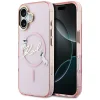 iPhone 17 Karl Lagerfeld IML Choupettes Karl Script Logo MagSafe puzdro ružové thumbnail