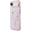 iPhone Air Karl Lagerfeld IML Choupettes Karl Script Logo MagSafe puzdro ružové thumbnail