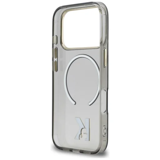 iPhone 17 Pro Karl Lagerfeld IML K hlava logo MagSafe puzdro čierne - 7