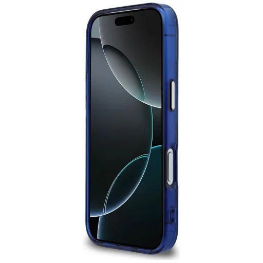 iPhone 17 Pro Max Karl Lagerfeld IML K Head Logo MagSafe puzdro modré - 5