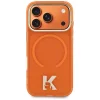 iPhone 17 Pro Max Karl Lagerfeld IML K Head Logo puzdro, oranžové thumbnail