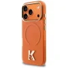 iPhone 17 Pro Max Karl Lagerfeld IML K Head Logo puzdro, oranžové thumbnail