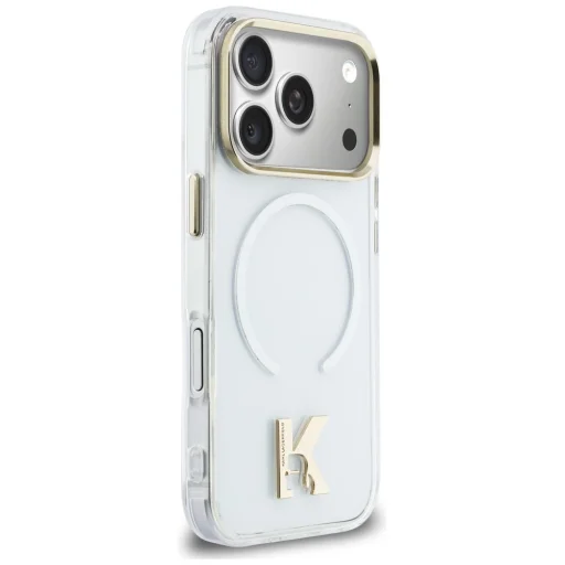 iPhone 17 Pro Max Karl Lagerfeld IML K Hlava Logo MagSafe puzdro priehľadné - 4
