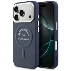 iPhone 17 Pro Karl Lagerfeld Karl RSG Logo modré MagSafe puzdro