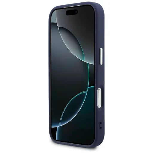 iPhone 17 Pro Karl Lagerfeld Karl RSG Logo modré MagSafe puzdro - 5