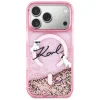 iPhone 17 Pro Karl Lagerfeld Liquid Glitter Karl Script Logo MagSafe puzdro ružové thumbnail
