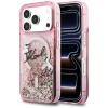 iPhone 17 Pro Karl Lagerfeld Liquid Glitter Karl Script Logo MagSafe puzdro ružové thumbnail
