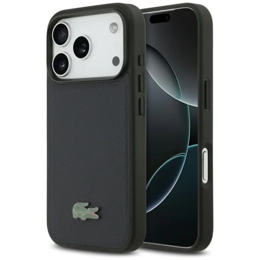 iPhone 17 Pro Lacoste Petit Pique Lakové Logo MagSafe puzdro námornícka modrá - 1