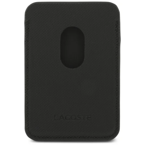 Lacoste Petit Pique MagSafe držiak na karty čierny - 4