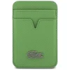 Lacoste Petit Pique MagSafe zelená peňaženka thumbnail
