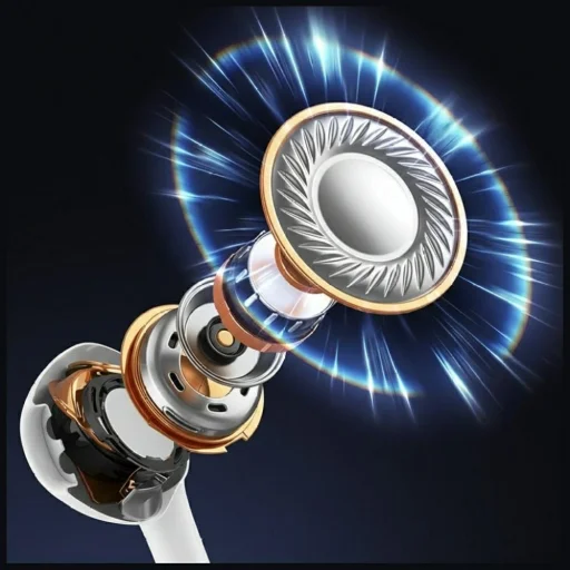 Stereo slúchadlá USAMS EP-50 USB-C 1.2m biela - 5