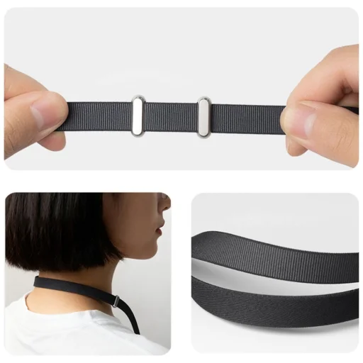 Usams ZB360 flexibilný držiak na telefón 1,08–2,08 m čierny - 6