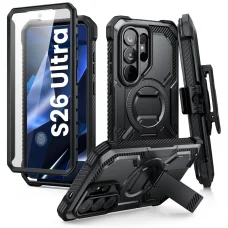 Samsung Galaxy S26 Ultra Supcase Iblsn Armorbox Clip Mag Magsafe obal čierny