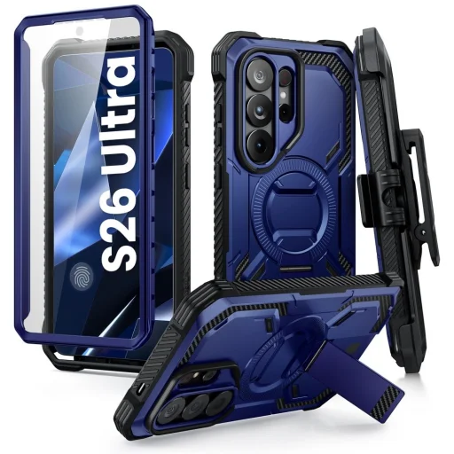 Samsung Galaxy S26 Ultra Supcase iBlason ArmorBox Clip Mag MagSafe tok Kobalt - 1