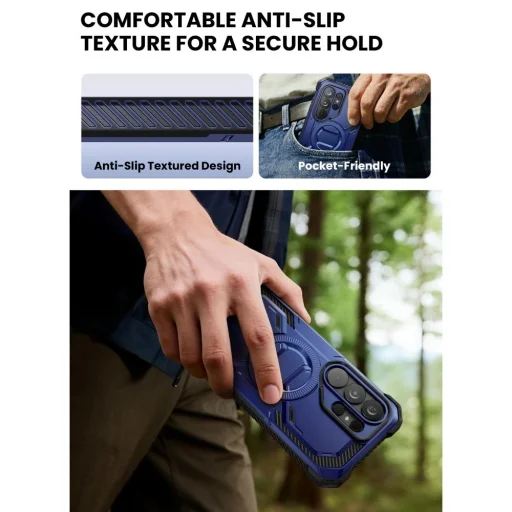 Samsung Galaxy S26 Ultra Supcase iBlason ArmorBox Clip Mag MagSafe tok Kobalt - 8