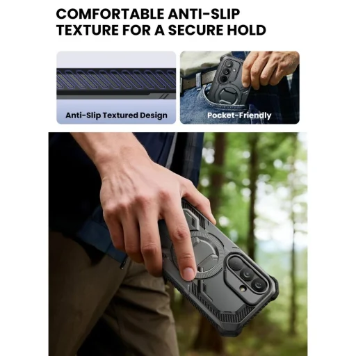 Samsung Galaxy S26 Supcase Iblsn Armorbox Mag Magsafe puzdro Čierna - 8