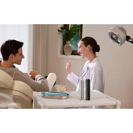 MOVA Fresh Pro elektrická zubná kefka (čierna) - 13