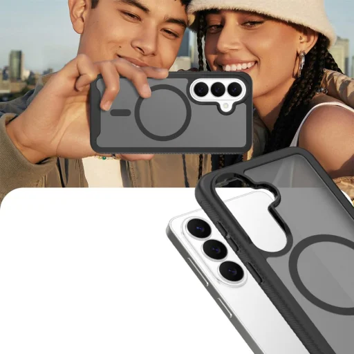 Samsung Galaxy S26 Tech-protect Defense Magsafe puzdro Matte Black / Matné čierne - 6