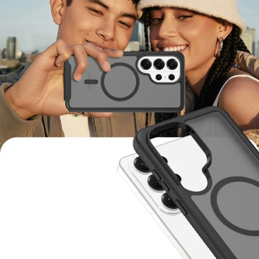 Samsung Galaxy S26 Ultra Tech-protect Defense Magsafe puzdro, matný čierny - 6