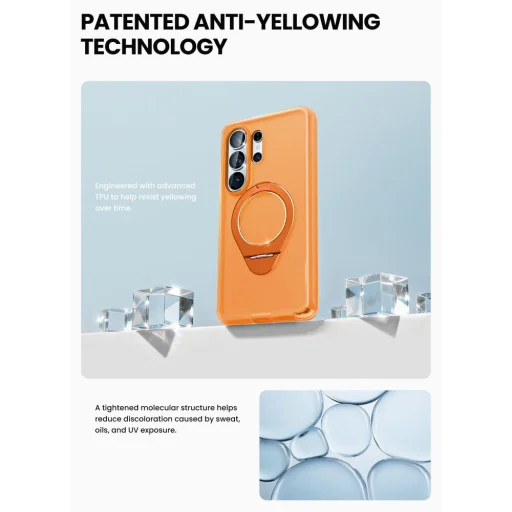 Samsung Galaxy S26 Ultra Supcase Cosmo Mag Magsafe obal Korálový / Oranžový - 9