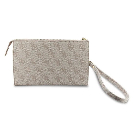 Guess PU 4G Kovové logo Taška na telefón Ružová - 4