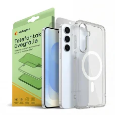 Samsung Galaxy S26 Magsafe puzdro + ochranné sklo kompatibilné s čítačkou odtlačkov prstov 2ks 9H 2.5D HD Alphajack