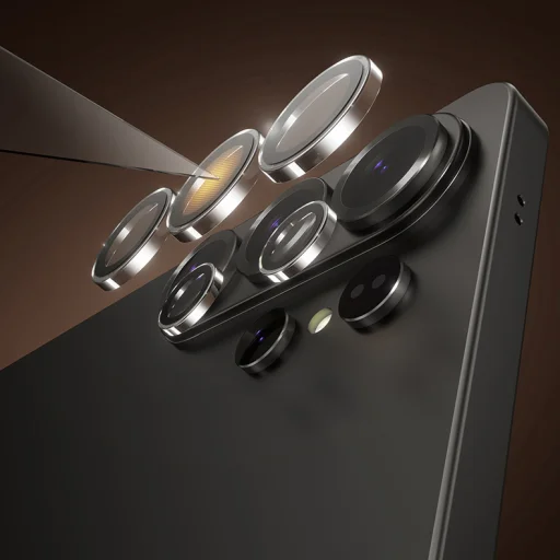 Samsung Galaxy S26 Ultra Benks Glass Warrior priehľadná sklenená fólia z tvrdeného skla na ochranu objektívu fotoaparátu (na 5 šošoviek) - 6