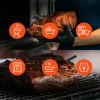 Meatmeet Pro fliptok s inteligentnou aplikáciou pre Bluetooth gril, rúru, údiarňu - čierne puzdro thumbnail