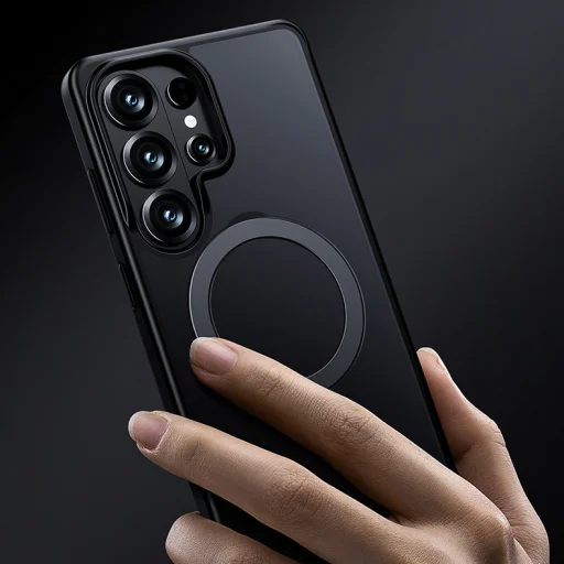 Samsung Galaxy S26 Ultra Čierny Benks Magnetický Mist puzdro so stojanom (A050) - 12