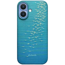 iPhone 17 PITAKA Ultra-Slim MagSafe tok lucid kék