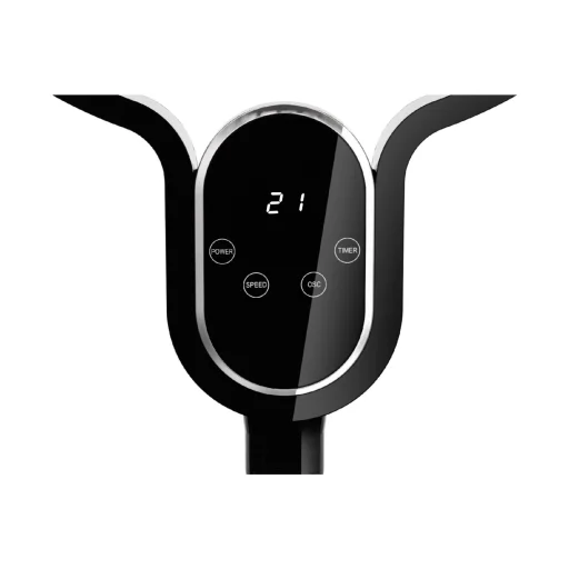 HOME SFT42R stojanový ventilátor, 25 W, priemer lopatiek 40 cm, 8 rýchlostných stupňov, oscilácia, LED displej - 3