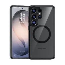 Samsung Galaxy S26 Ultra čierny Benks Magnetické Kryštálové TPU Rámové puzdro (0050)