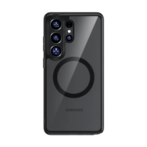 Samsung Galaxy S26 Ultra čierny Benks Magnetické Kryštálové TPU Rámové puzdro (0050) - 2