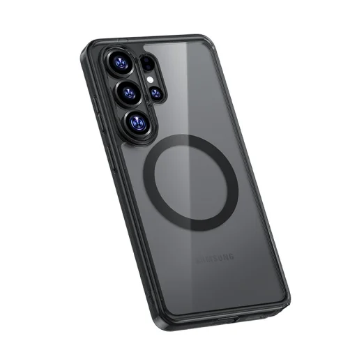 Samsung Galaxy S26 Ultra čierny Benks Magnetické Kryštálové TPU Rámové puzdro (0050) - 3