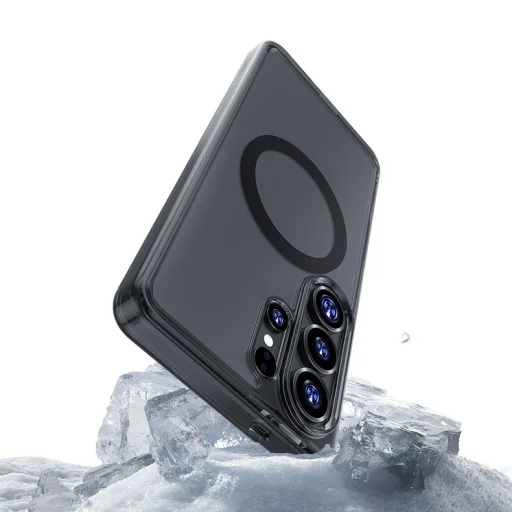 Samsung Galaxy S26 Ultra čierny Benks Magnetické Kryštálové TPU Rámové puzdro (0050) - 5