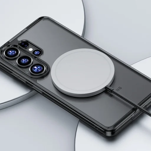 Samsung Galaxy S26 Ultra čierny Benks Magnetické Kryštálové TPU Rámové puzdro (0050) - 6