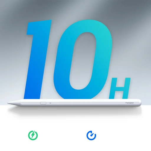 Metapen Pencil A11 pre iPad - Biela - 4