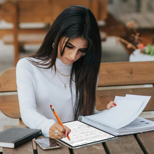 Metapen Pencil Air8 Pro X stylus pre iPad - oranžový - 4