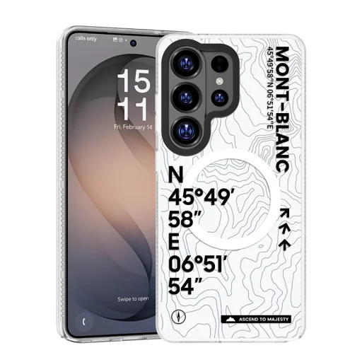 Samsung Galaxy S26 Ultra Benks Dynamic Magnetic Summit flipové puzdro Mont-Blanc (A050) - 1