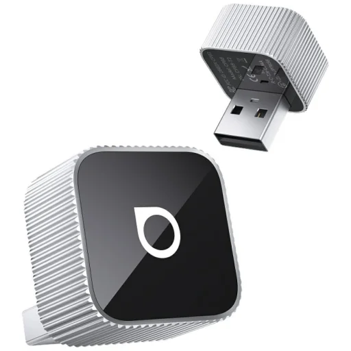 Ottocast CA88-T2 Mini Cube Bluetooth autovysielač strieborný - 3