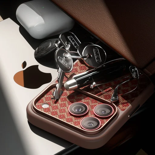 iPhone 17 Pro ArmorGrid oranžový Benks tvrdené sklo Armor Warrior Lens (OR69) (ostrovček fotoaparátu) ochranné sklo - 8