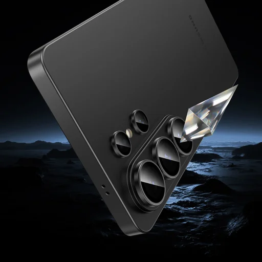 Samsung Galaxy S26 Ultra fekete Benks Glass Warrior megerősített üveg objektívlencse védő (5 darab lencse) üvegfólia - 7