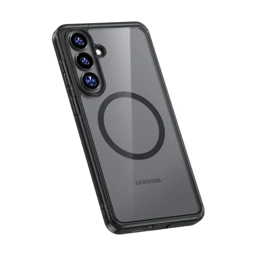 Samsung Galaxy S26 čierny Benks magnetický krištáľový TPU rámový kryt (0048) - 3