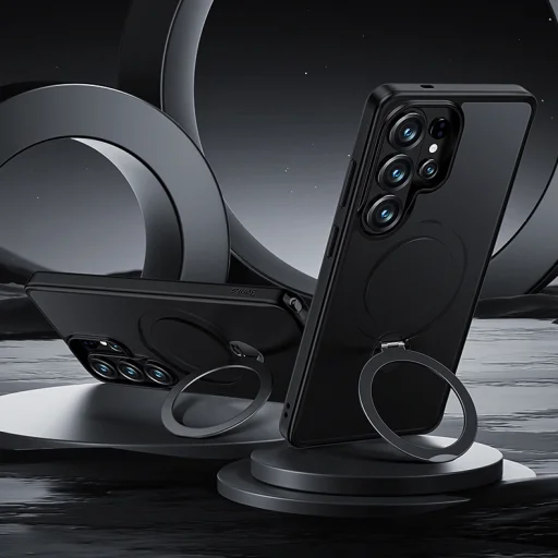 Samsung Galaxy S26 Ultra Čierny Benks Magnetický Mist puzdro so stojanom (A050) - 9