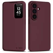 Samsung Galaxy S26+ Plus Tech-protect Inteligentná Peňaženka bordový obal