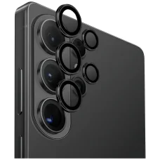 Samsung Galaxy S26 Ultra hliníkové ochranné sklo na objektív fotoaparátu čierne