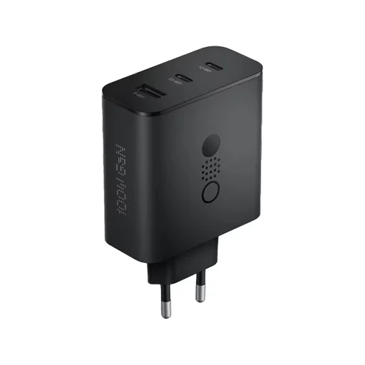 Sieťový USB-C nabíjací adaptér CMF by Nothing Power, 100W, 5A, 1 x USB-A – 2 x USB-C, Čierny - 1